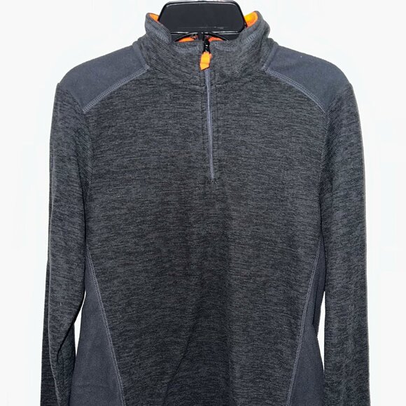 1/4 zip mock neck fleece, size L 12/14 - Picture 1 of 3